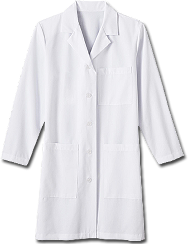 White Swan Ladies 37" Labcoat - Company Store Uniforms