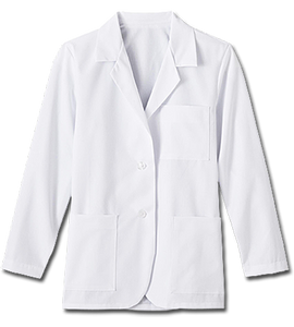White Swan Ladies 28" Consultation Labcoat - Company Store Uniforms