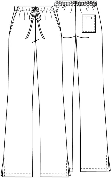 Cherokee Workwear Originals Flare Leg Drawstring Pant (Tall Length) - Company Store Uniforms