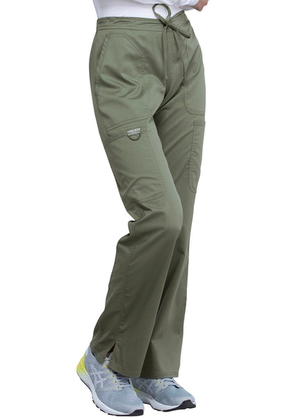 Cherokee Workwear Revolution Mid Rise Moderate Flare Drawstring Pant - Company Store Uniforms