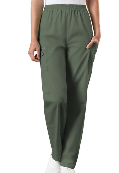 Cherokee Workwear Originals Natural Rise Tapered Pull-On Cargo Pant (Petite Length) - Company Store Uniforms